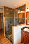 Ocoee river area cabin rental- Master bath